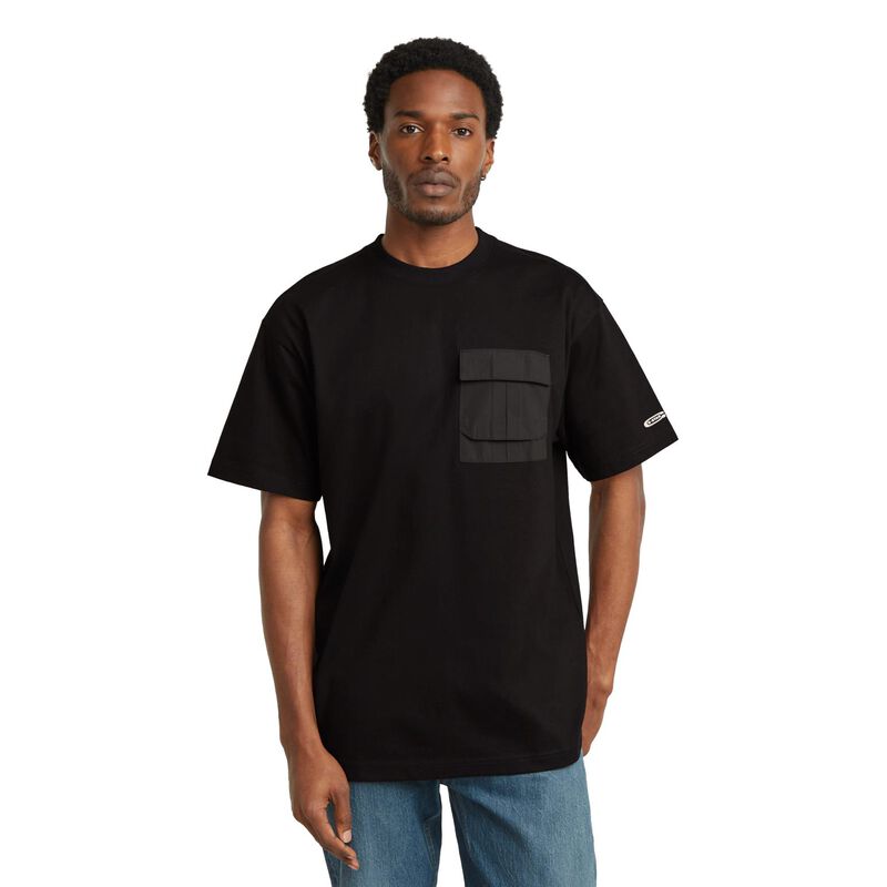 G-Star Woven Mix Pocket Loose T-Shirt image number 0